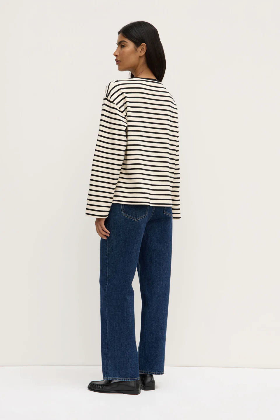 Devon Jersey Crew Stripe