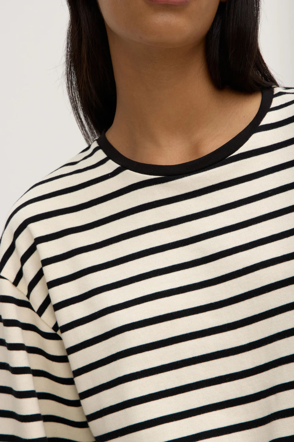 Devon Jersey Crew Stripe