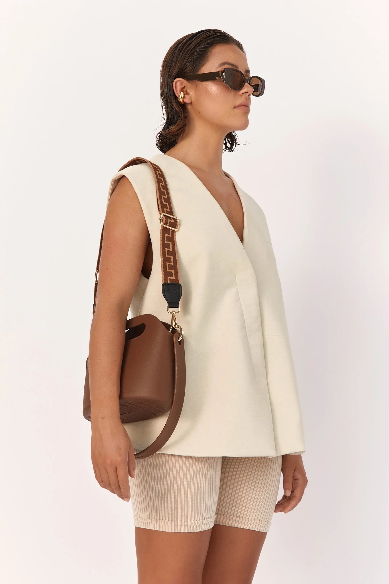 Shoulder Strap Cocoa Mini Key