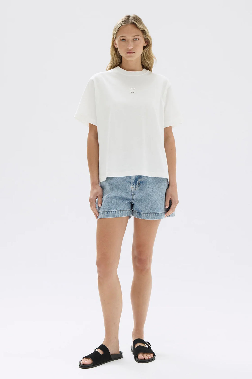 Exhibit Patch White Tee