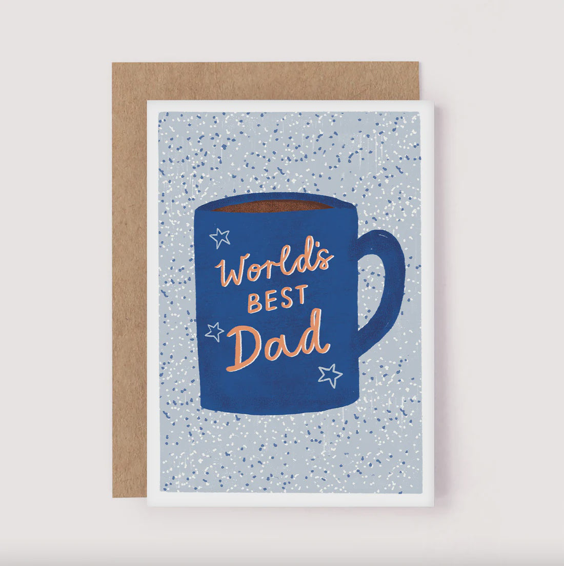 World's Best Dad Mug Card