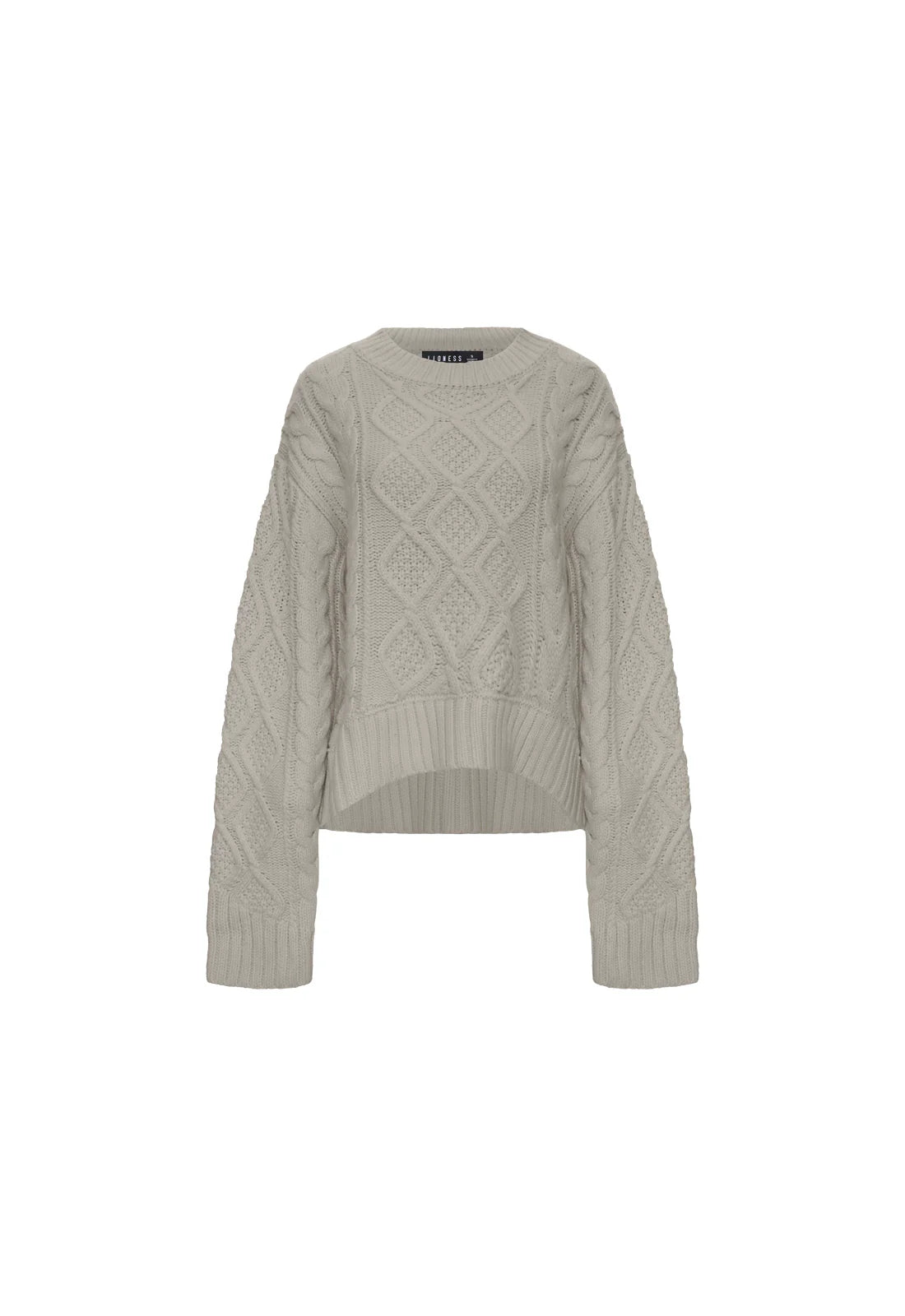Liason Cable Knit Ash