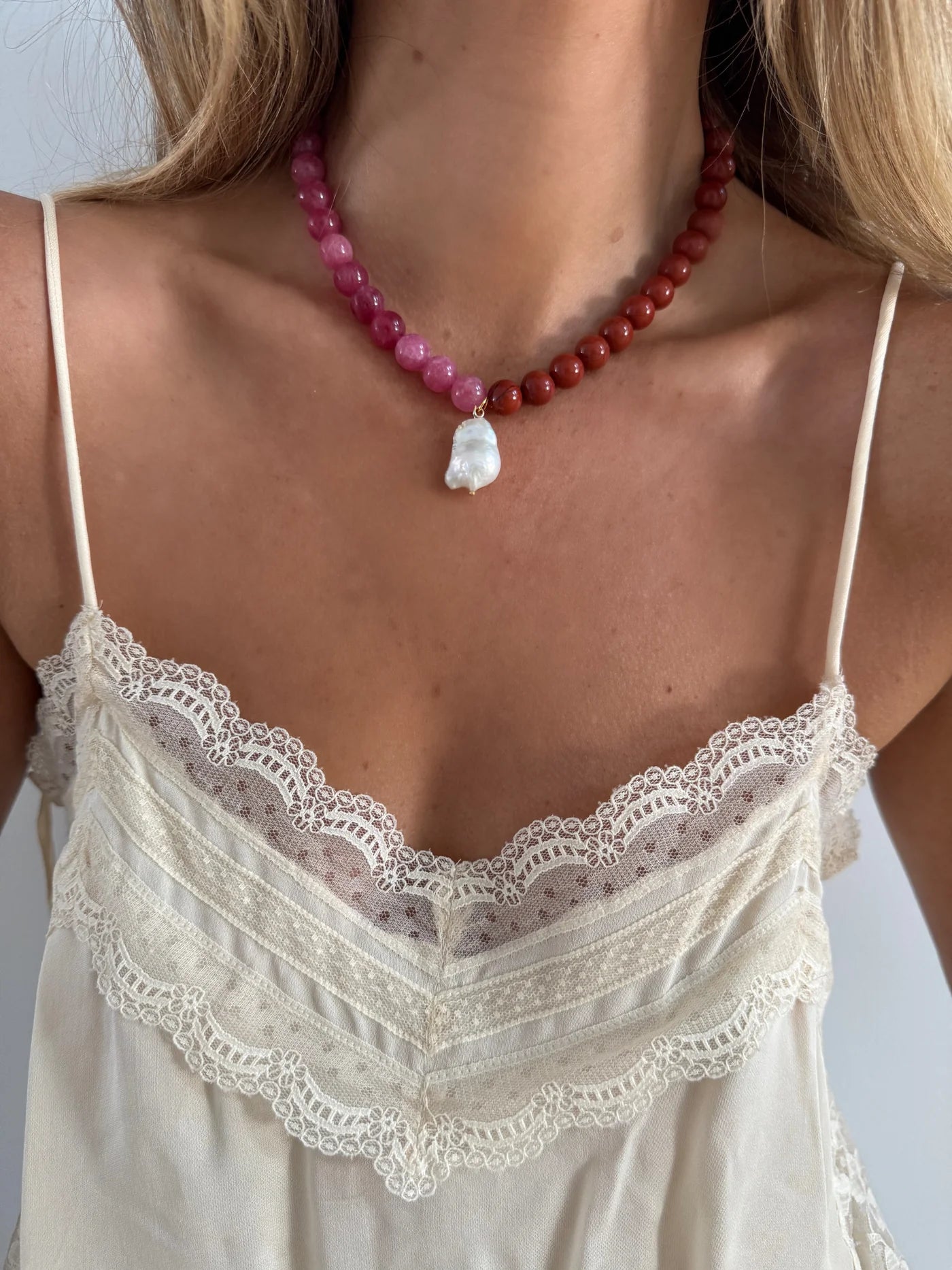 Splice Pearl Necklace