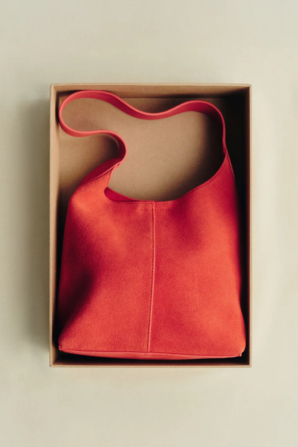 Neve Suede Mini Bag Chilli