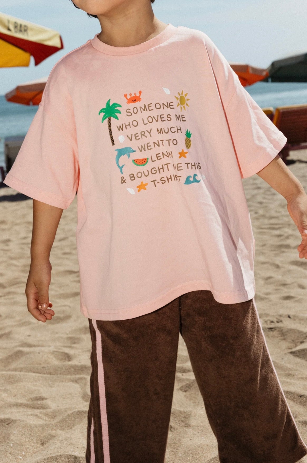 Weekend Terry Pant Choc