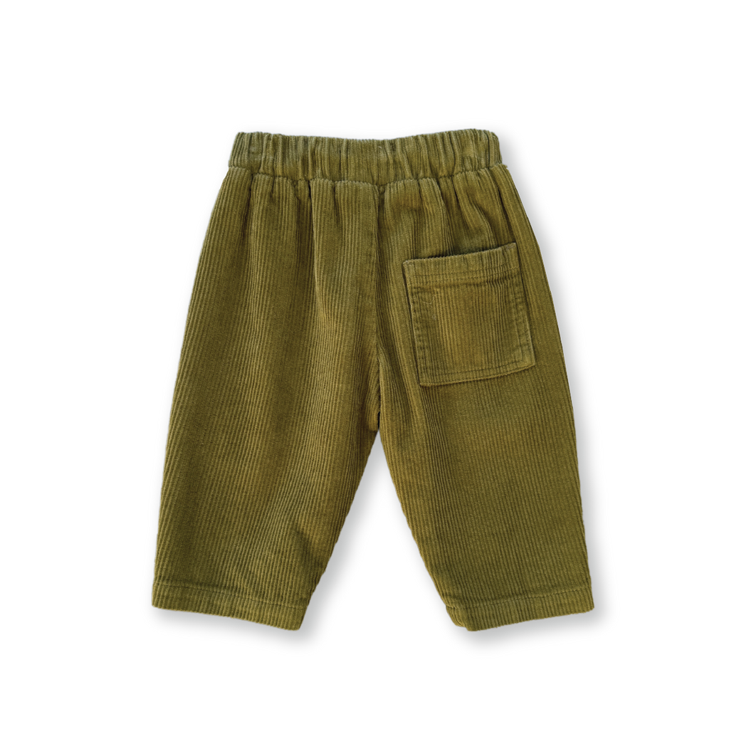 Organic Cord Pant Herb