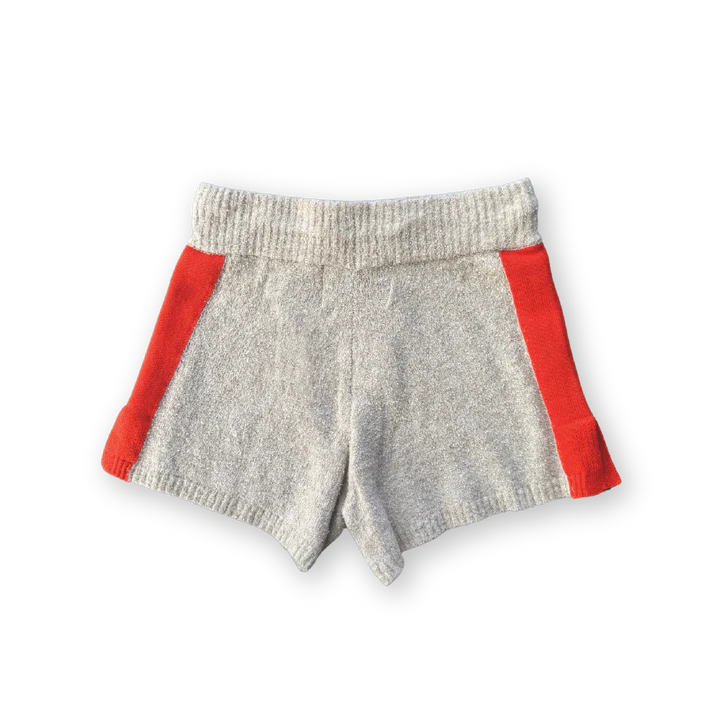 Knitted Shorts Dune Rosso