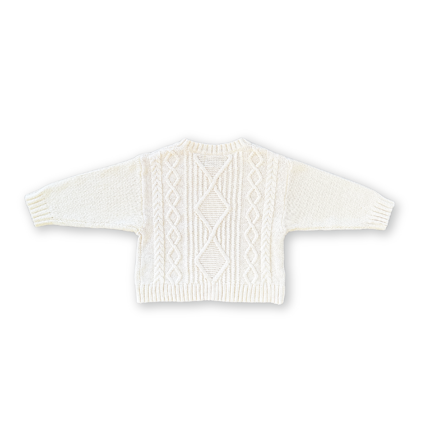 Chunky Cable Knit Milk