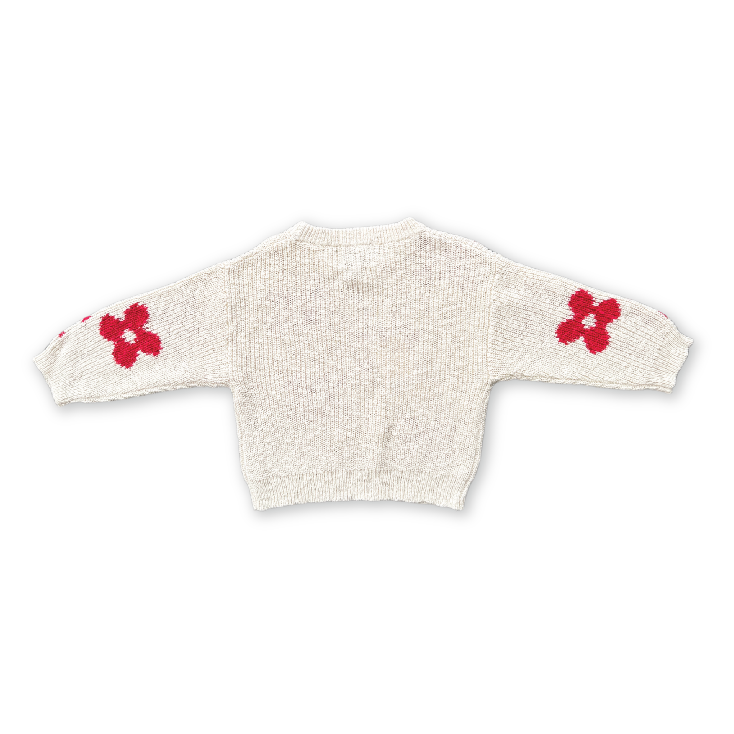 Knitted Posy Pullover Milk