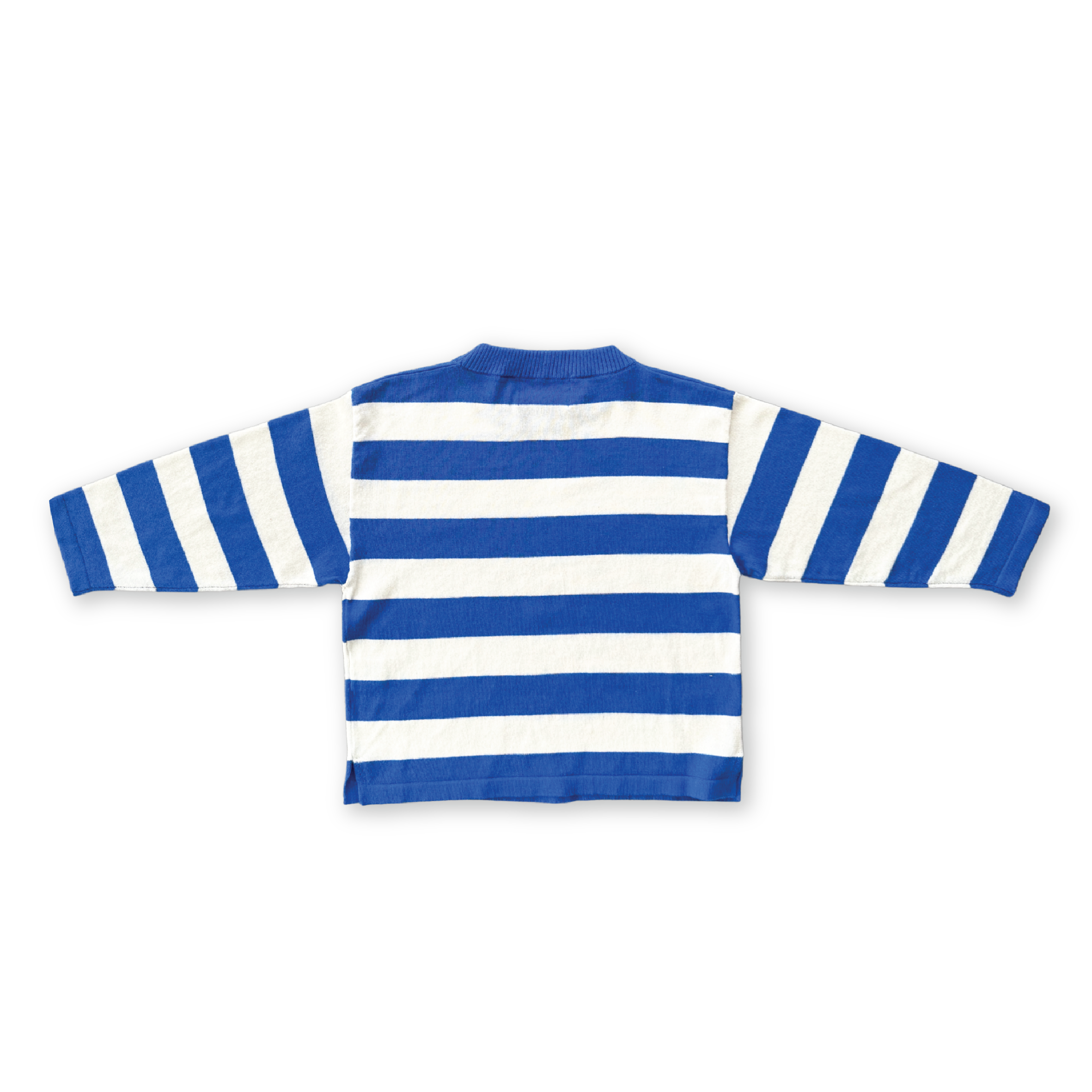 Stripe LS Tee Sea
