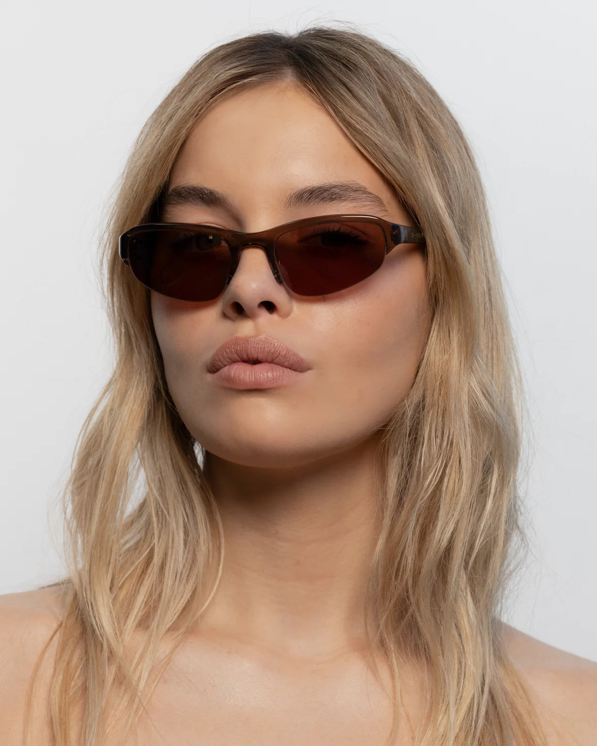 Gia Black Coffee Sunglasses