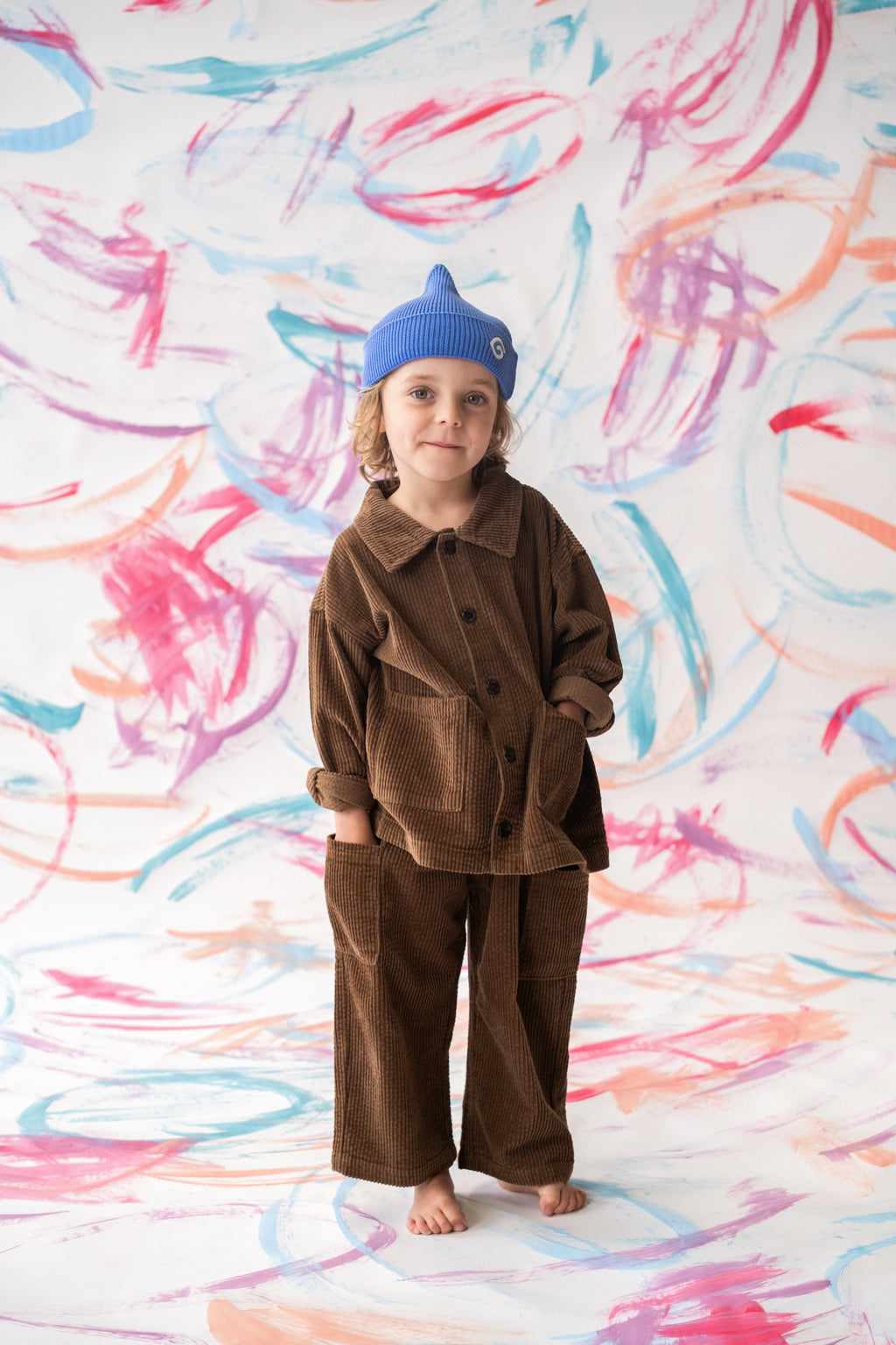 Organic Cord Pocket Pant Espresso