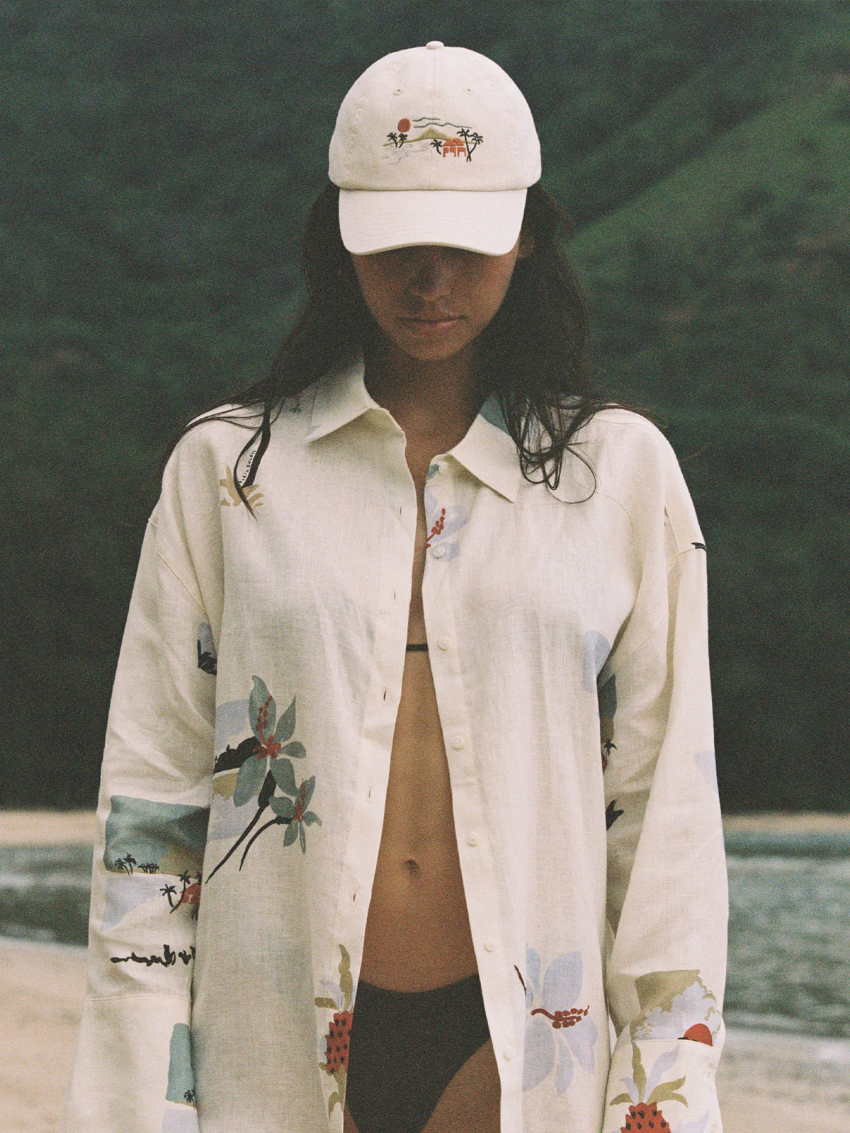 Hula Cap Ecru
