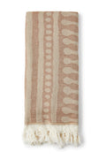 Stripe Towel Brown