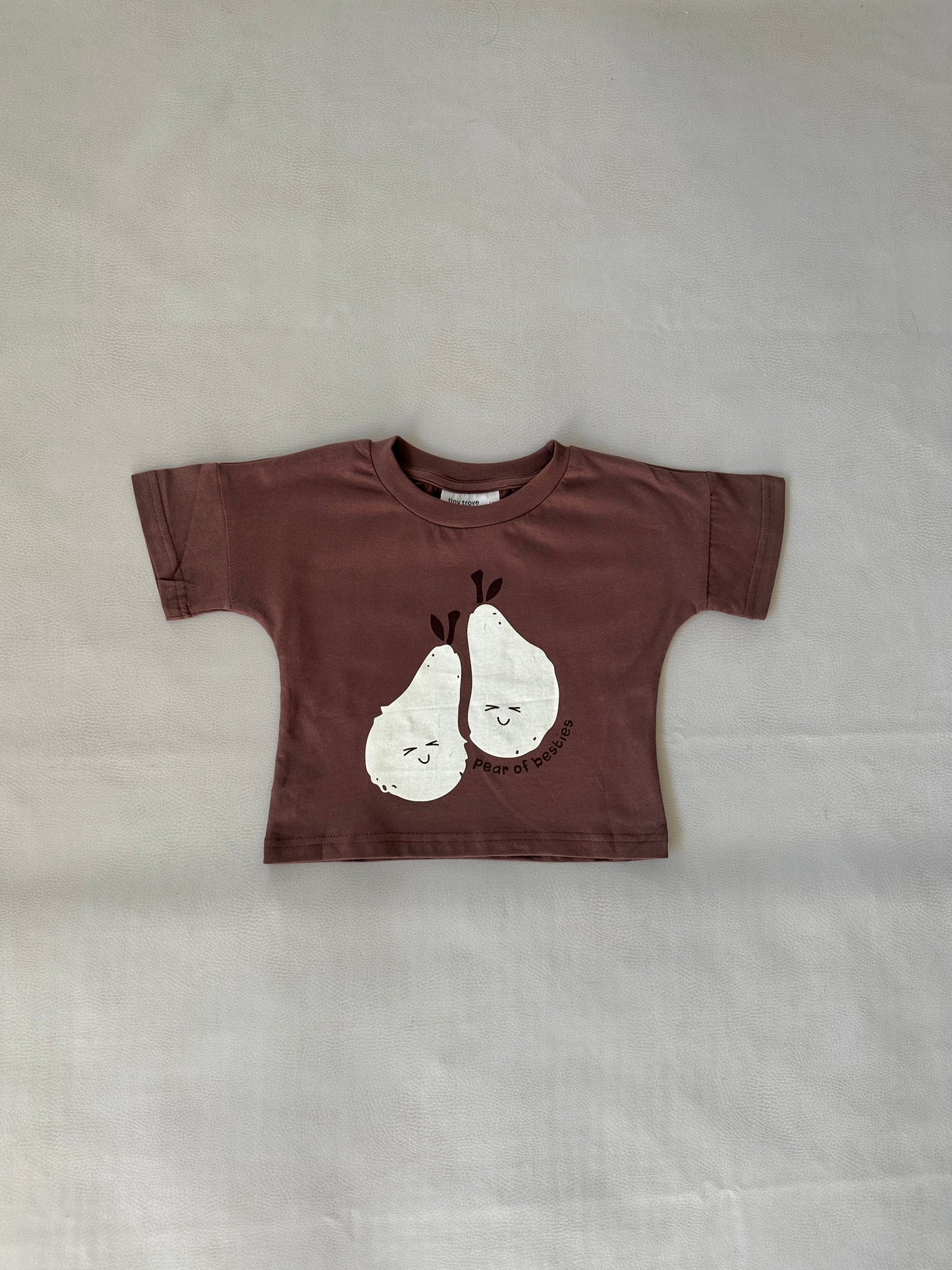 Pear Relaxed Tee Iced Choc