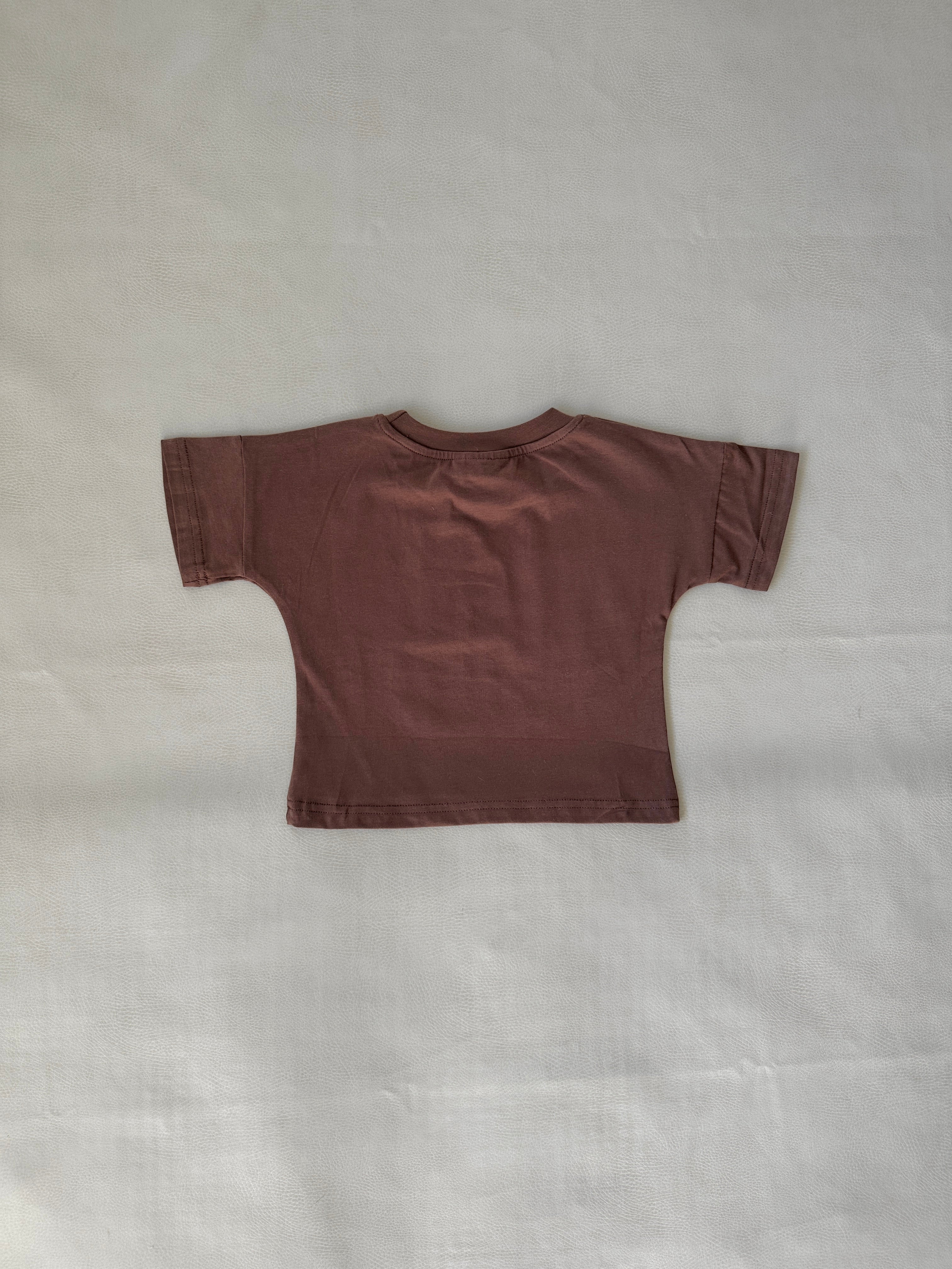 Pear Relaxed Tee Iced Choc