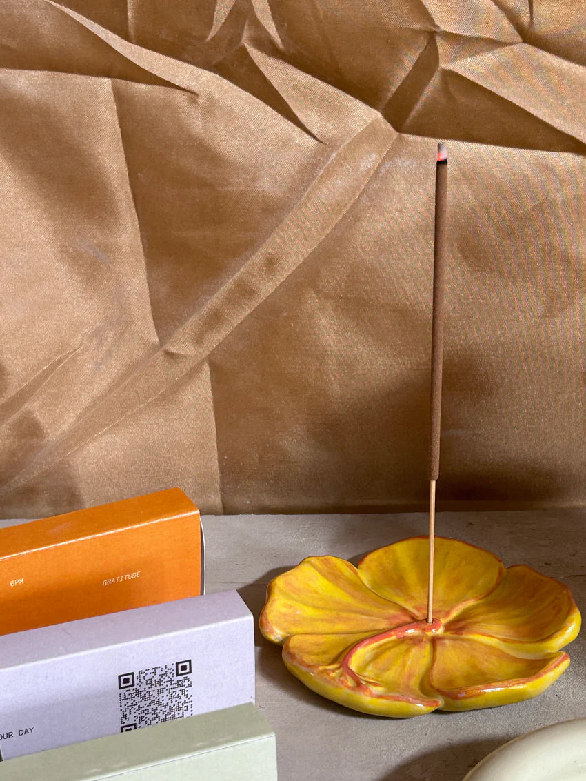 Hibiscus Incense Holder
