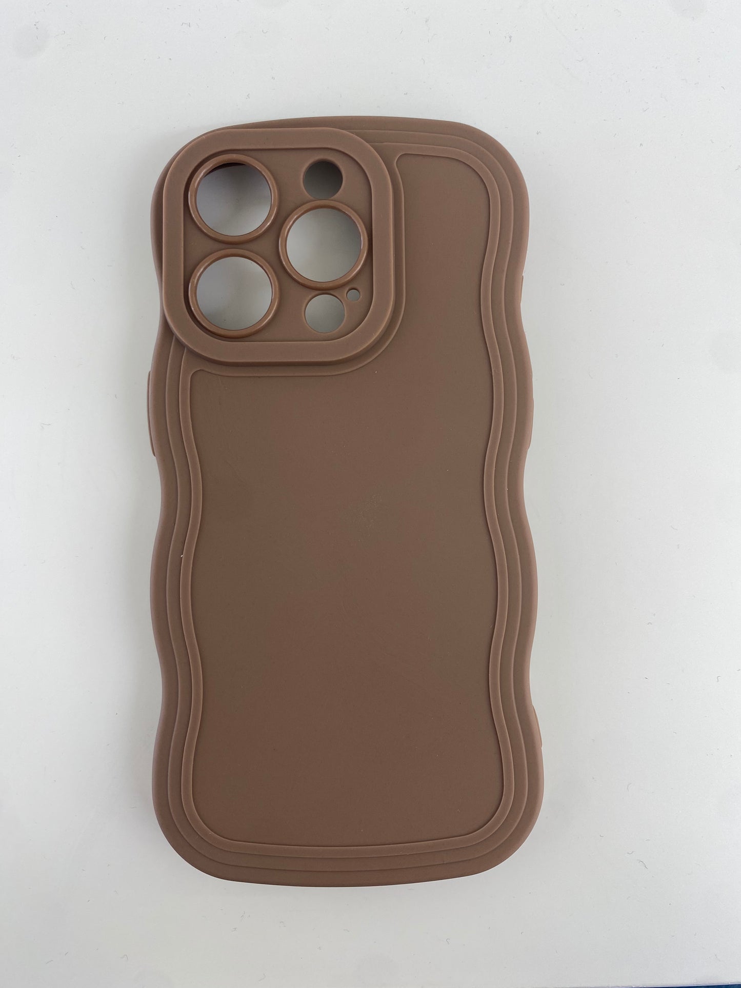 Wavy Brown Phone Case