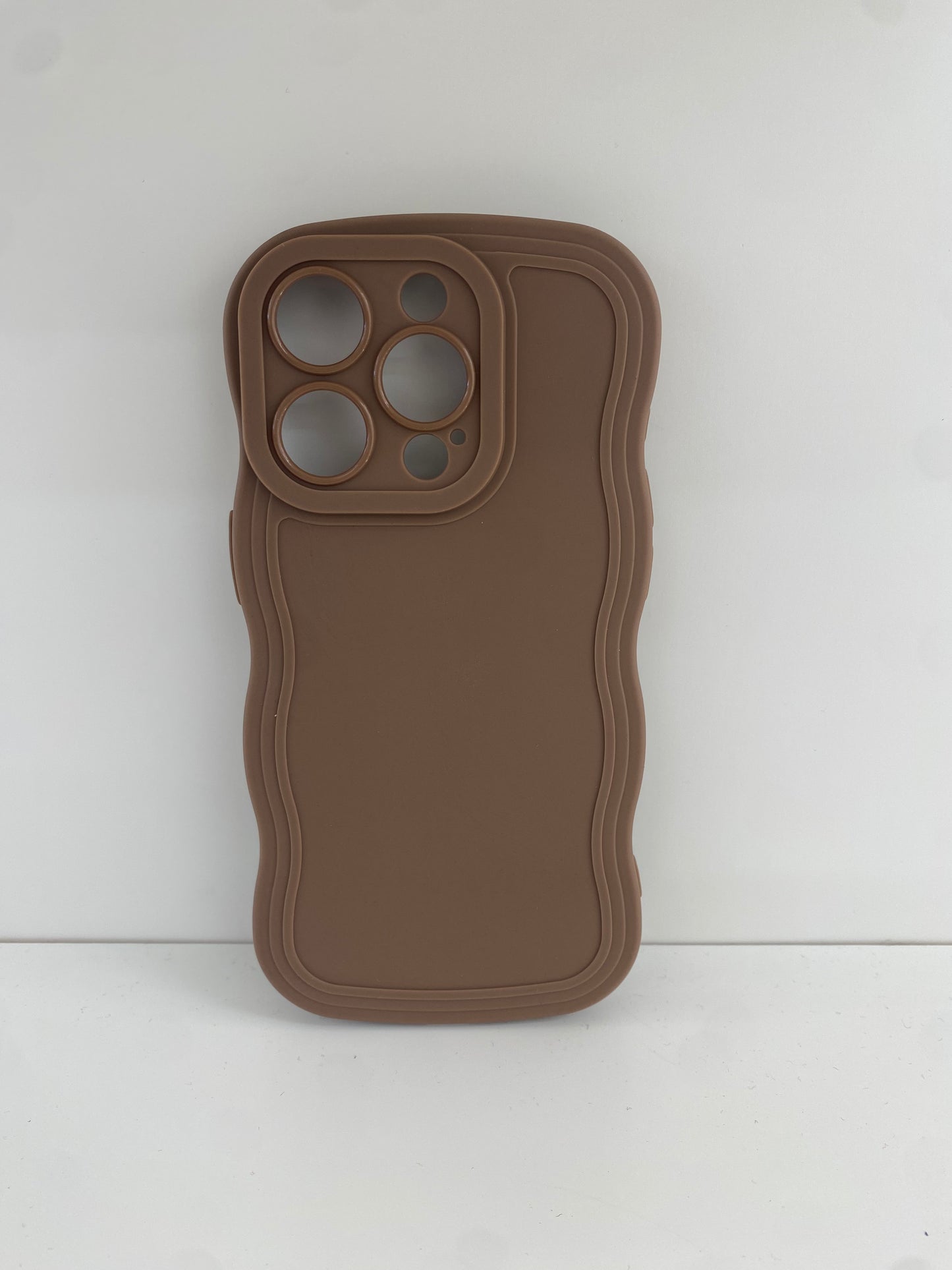 Wavy Brown Phone Case