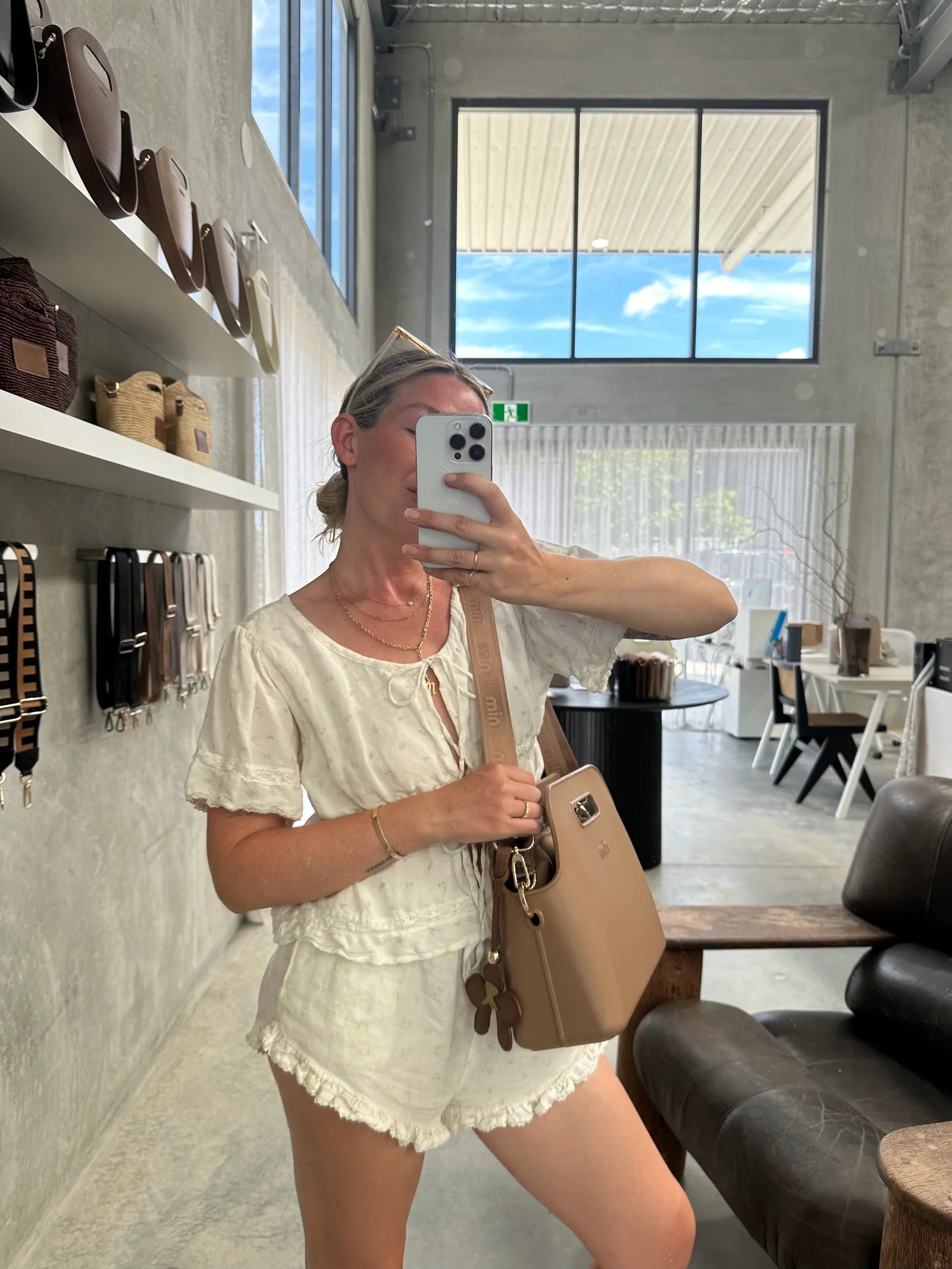 The BB Tote Set Latte