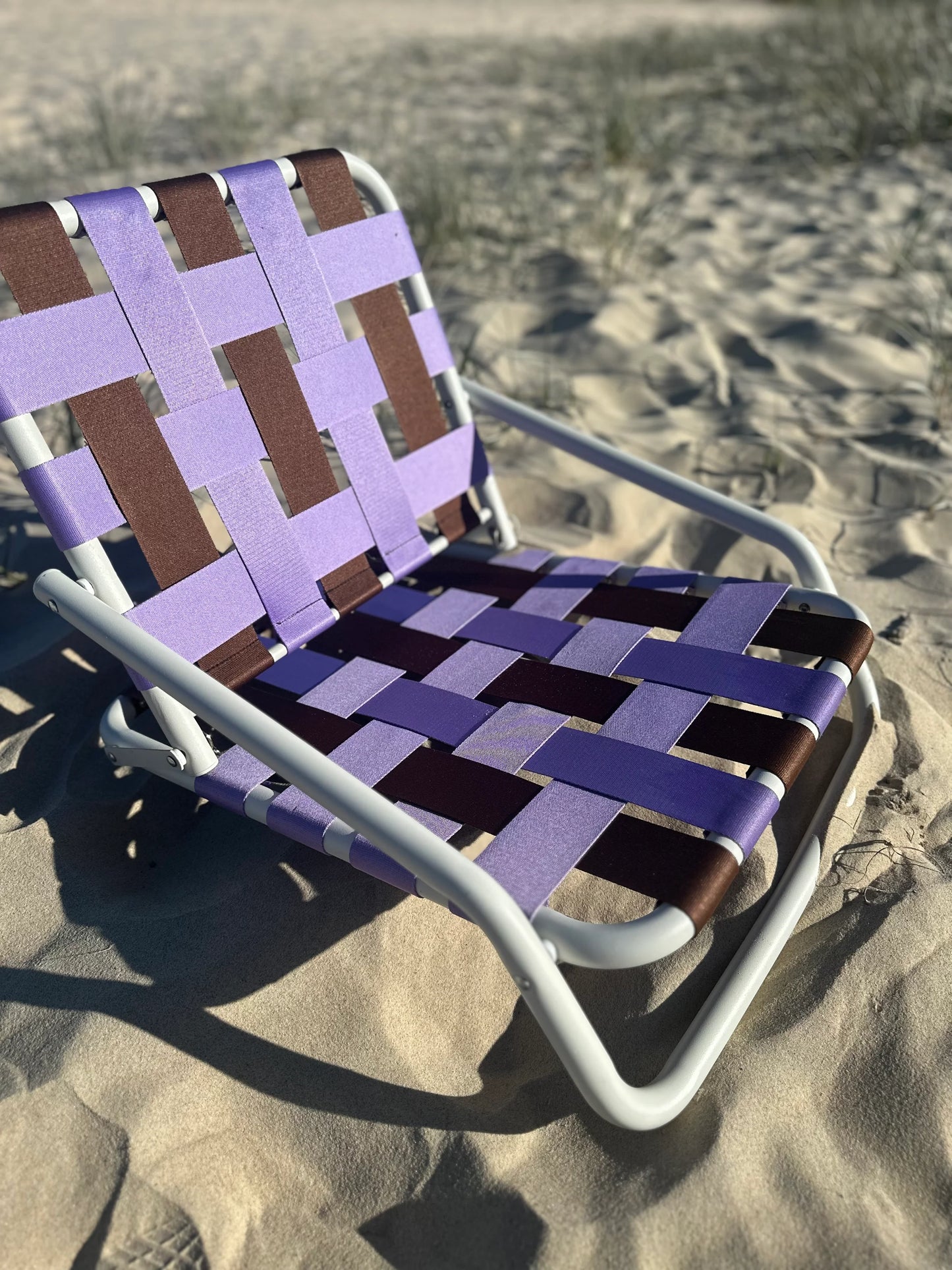 Recline Beach Chair Purple