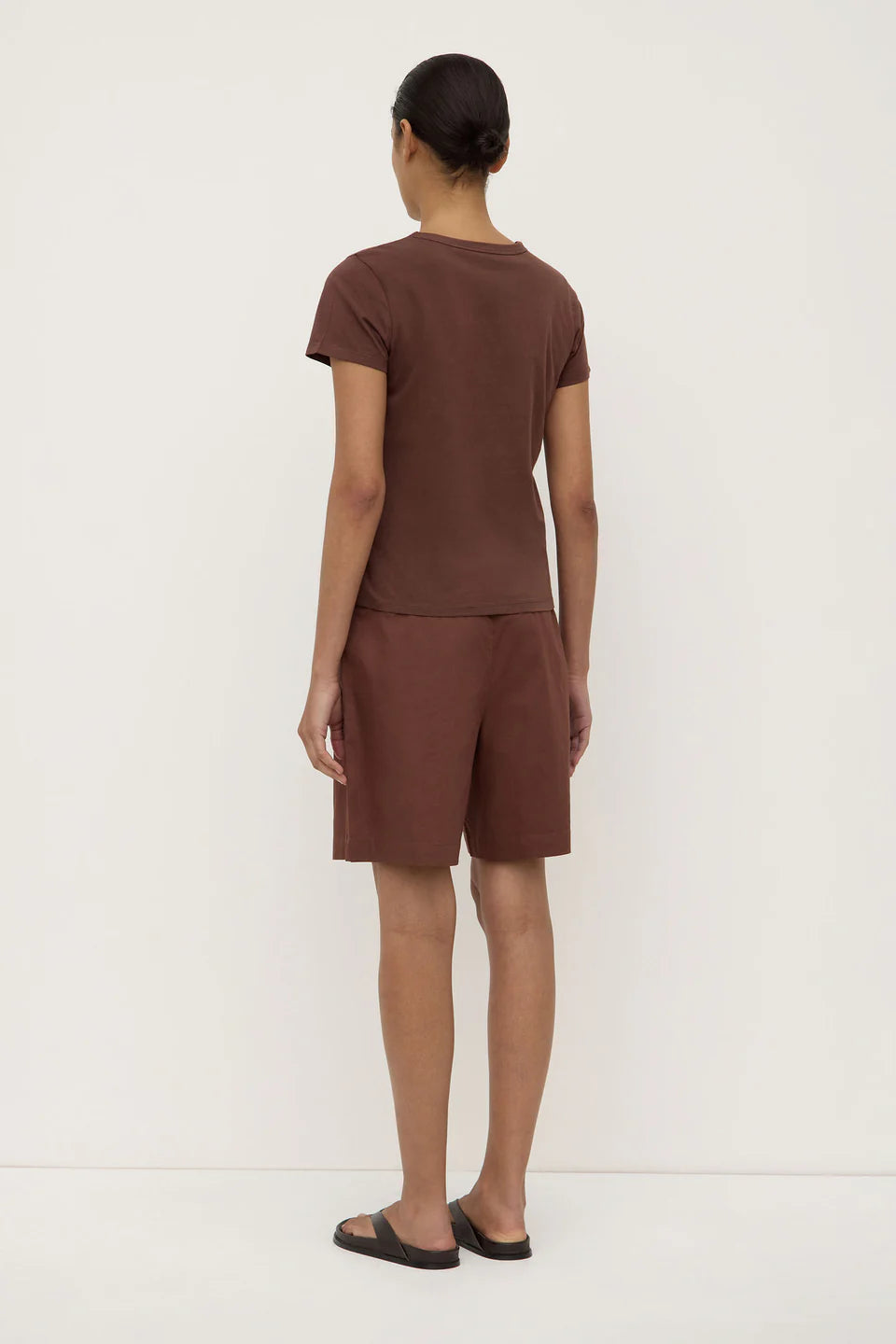 Indi Short Sleeve Tee Espresso