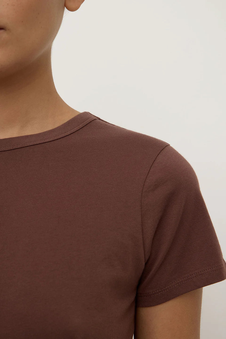 Indi Short Sleeve Tee Espresso