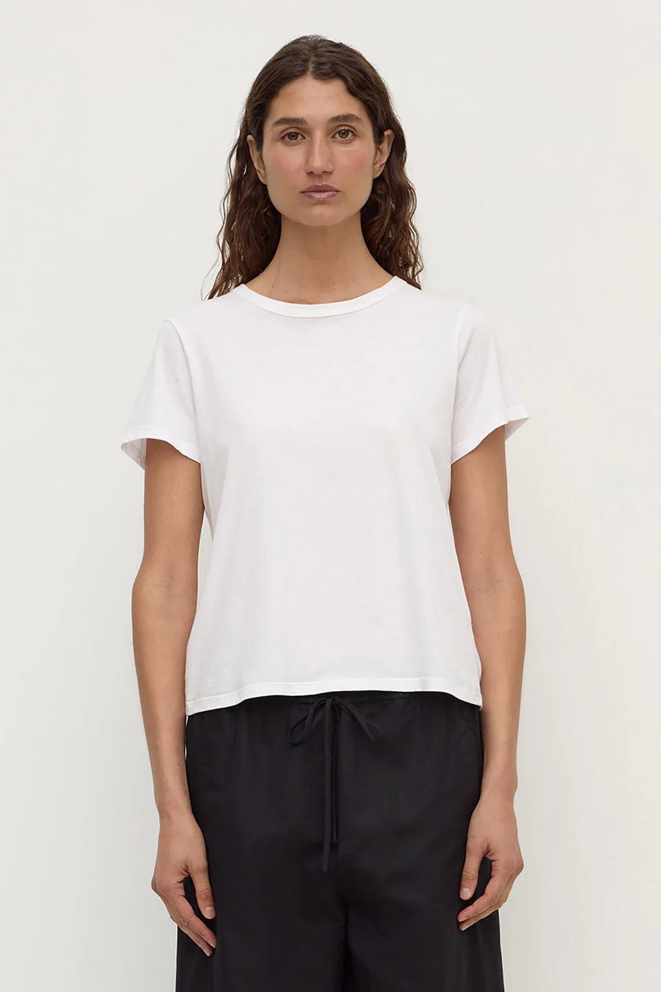 Indi SS Tee White