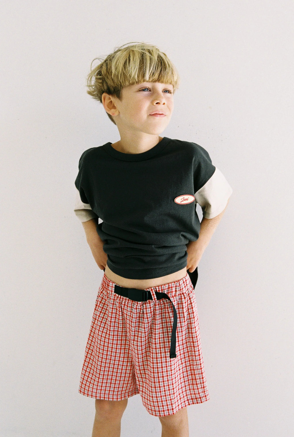 Banjo Shorts Red Check