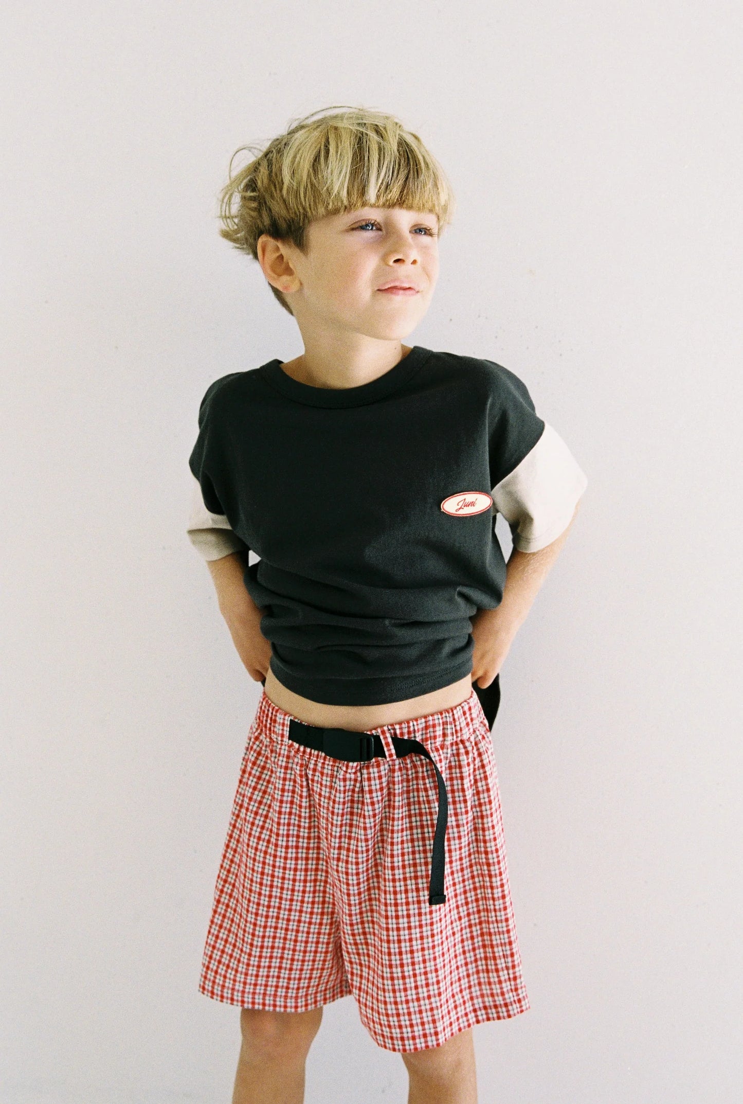 Banjo Shorts Red Check