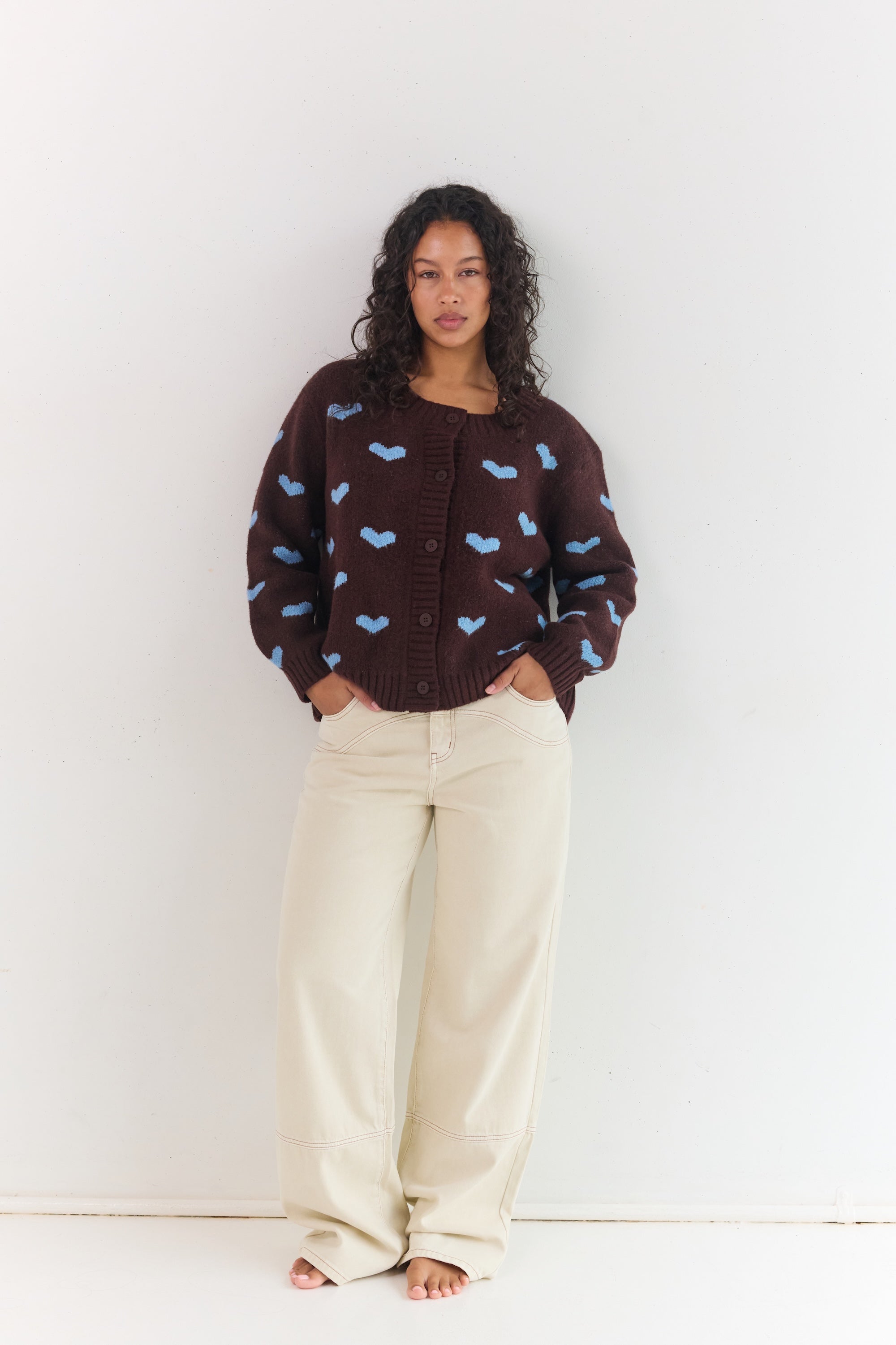 Sweetheart Cardigan Hearts