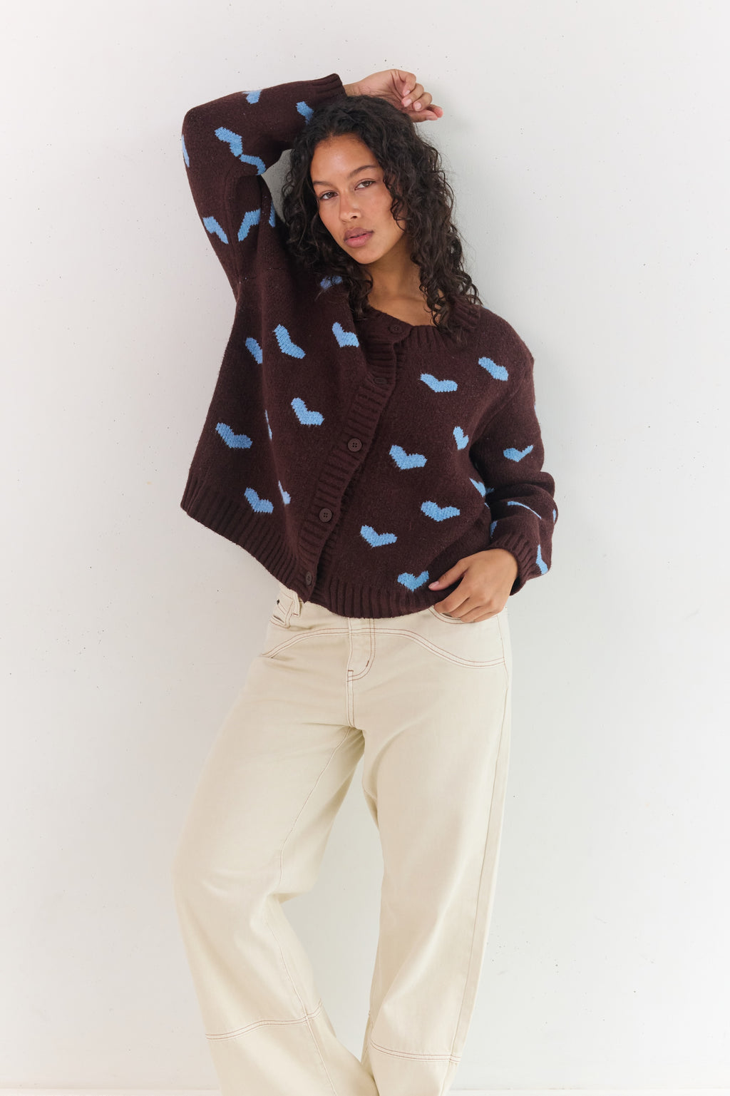 Sweetheart Cardigan Hearts