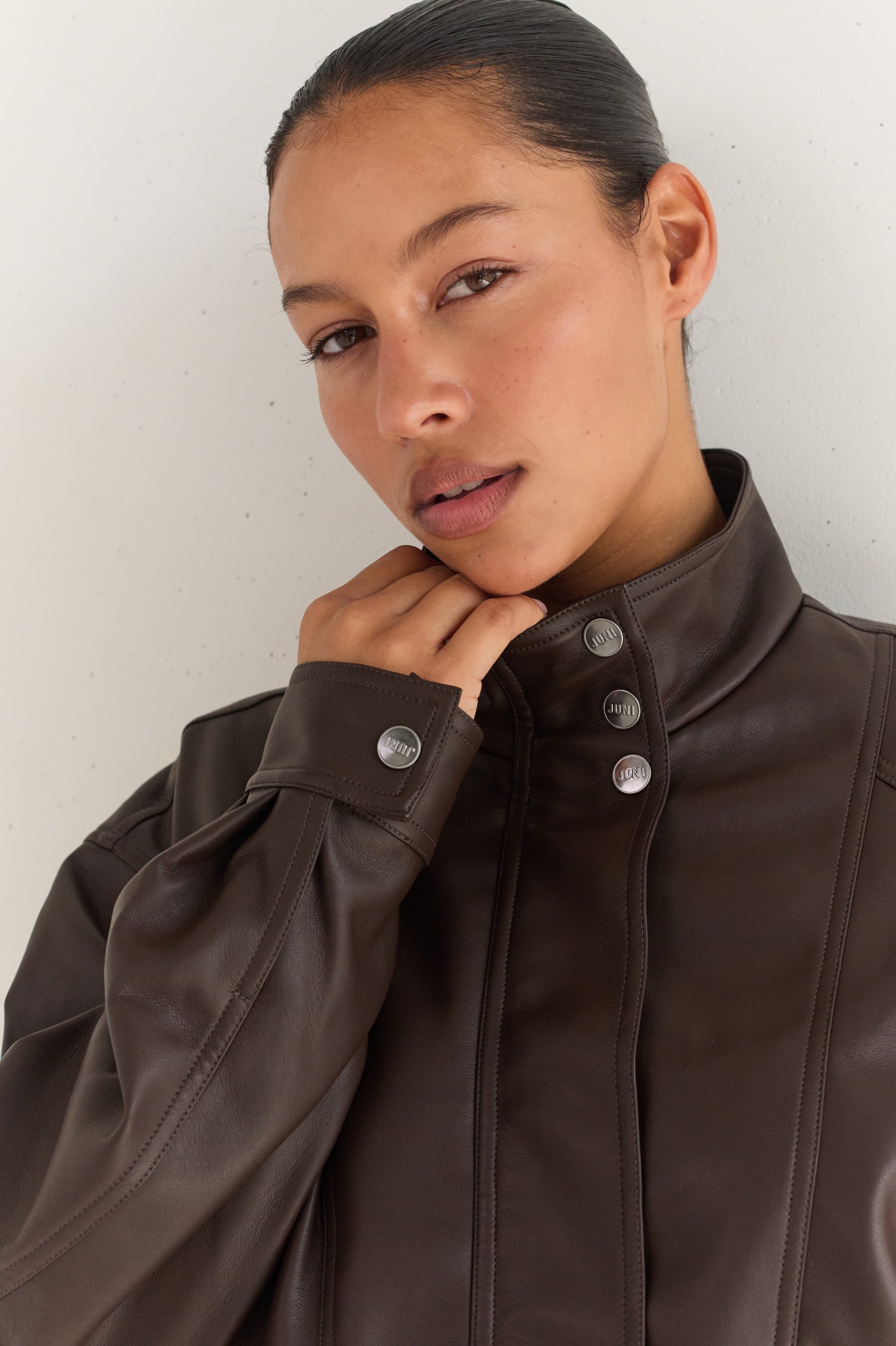 Tate Bomber Jacket Espresso