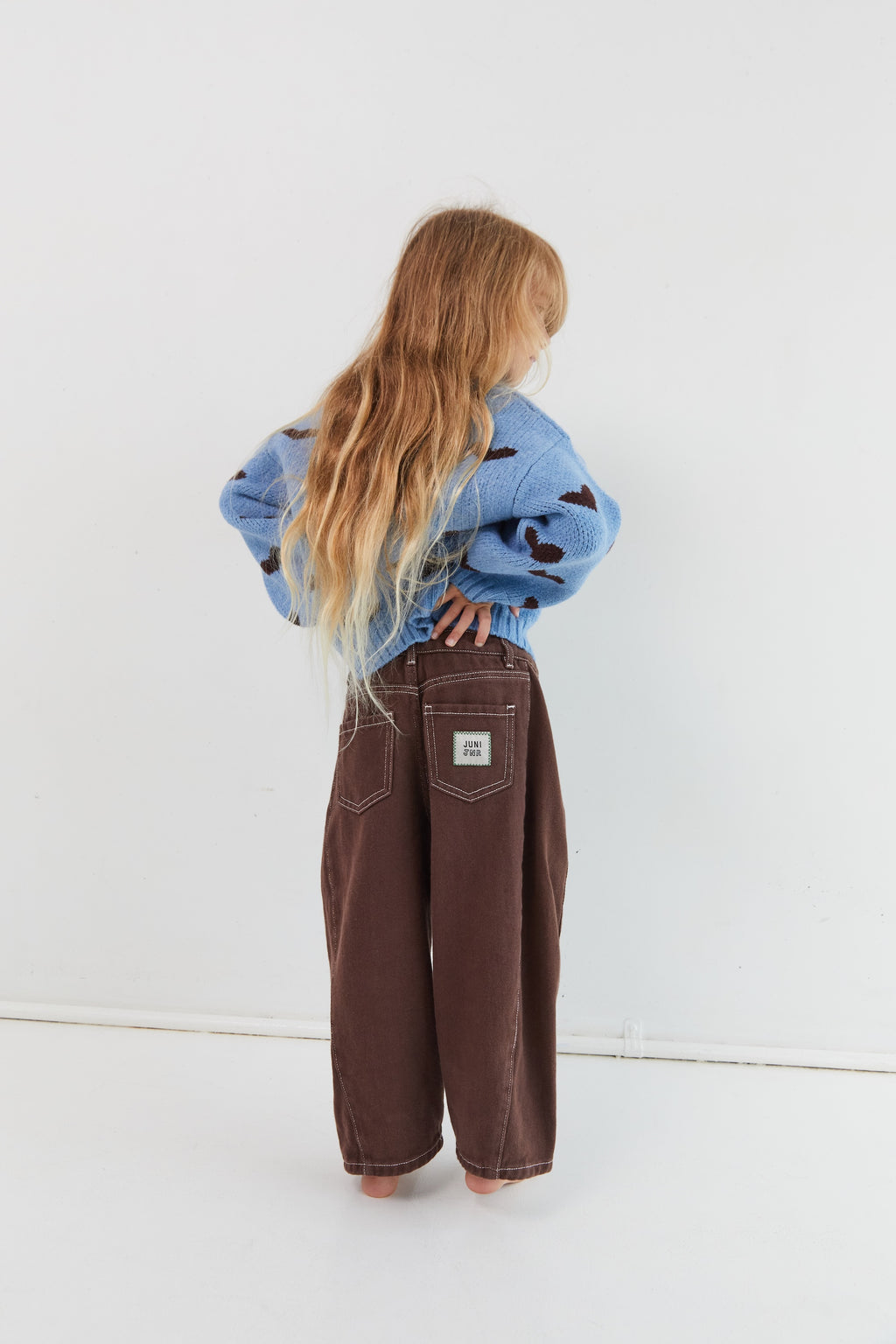 Dylan Barrel Leg Jean Cocoa