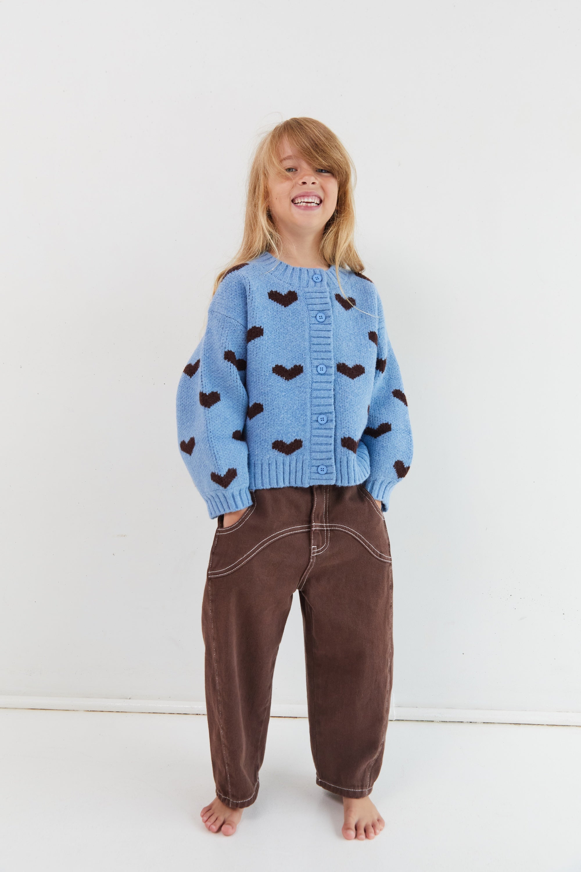 Dylan Barrel Leg Jean Cocoa