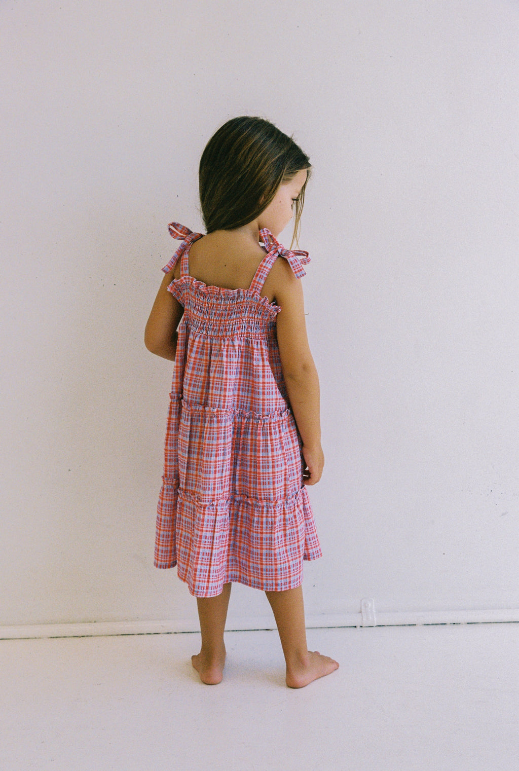 Belle Dress Picnic Check