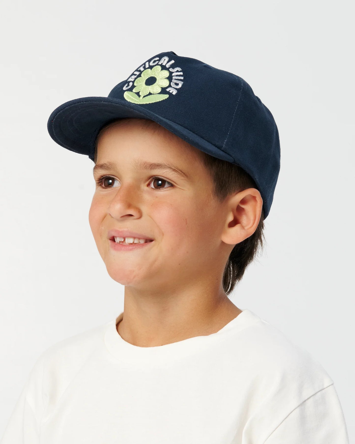 Kids Sunflower Cap Blue