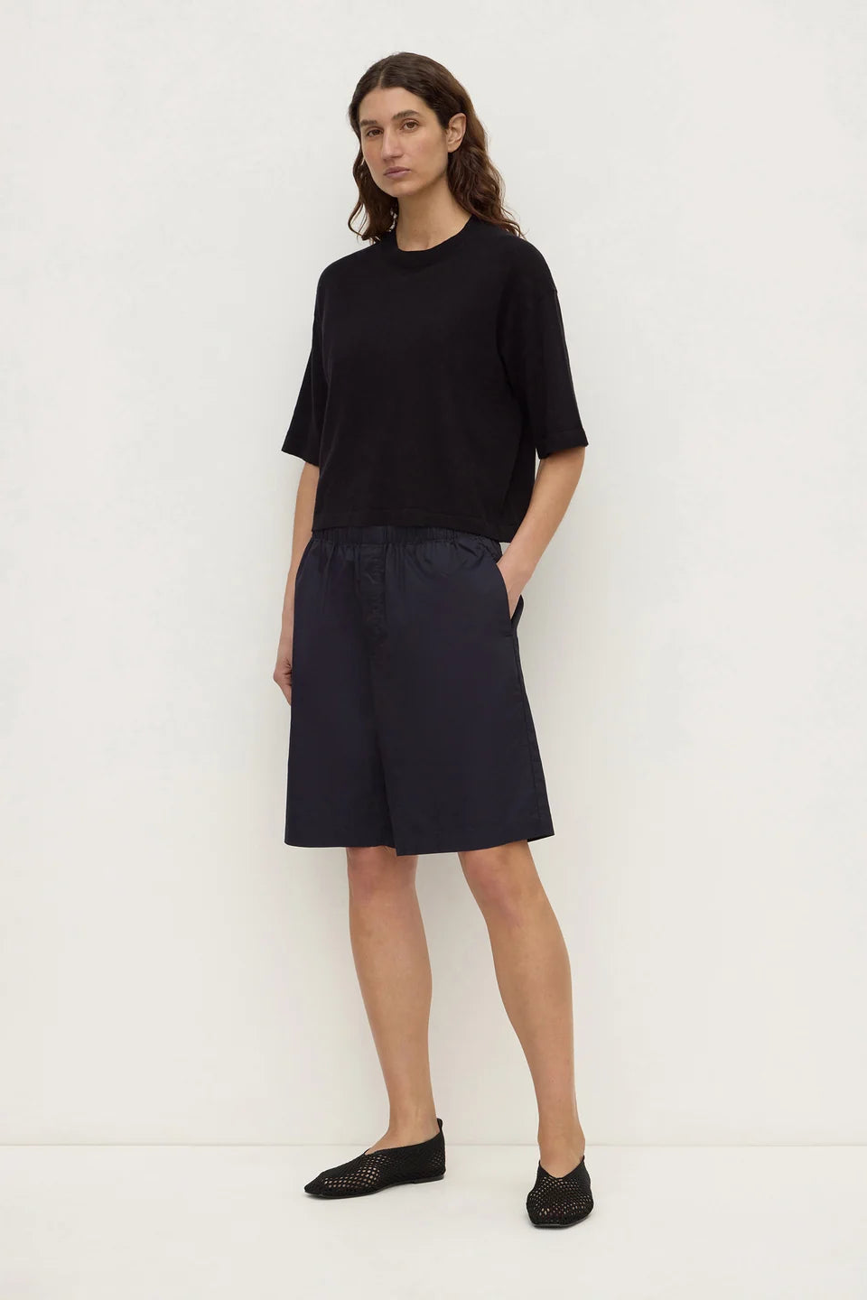 Kensy Cotton Cashmere Tee
