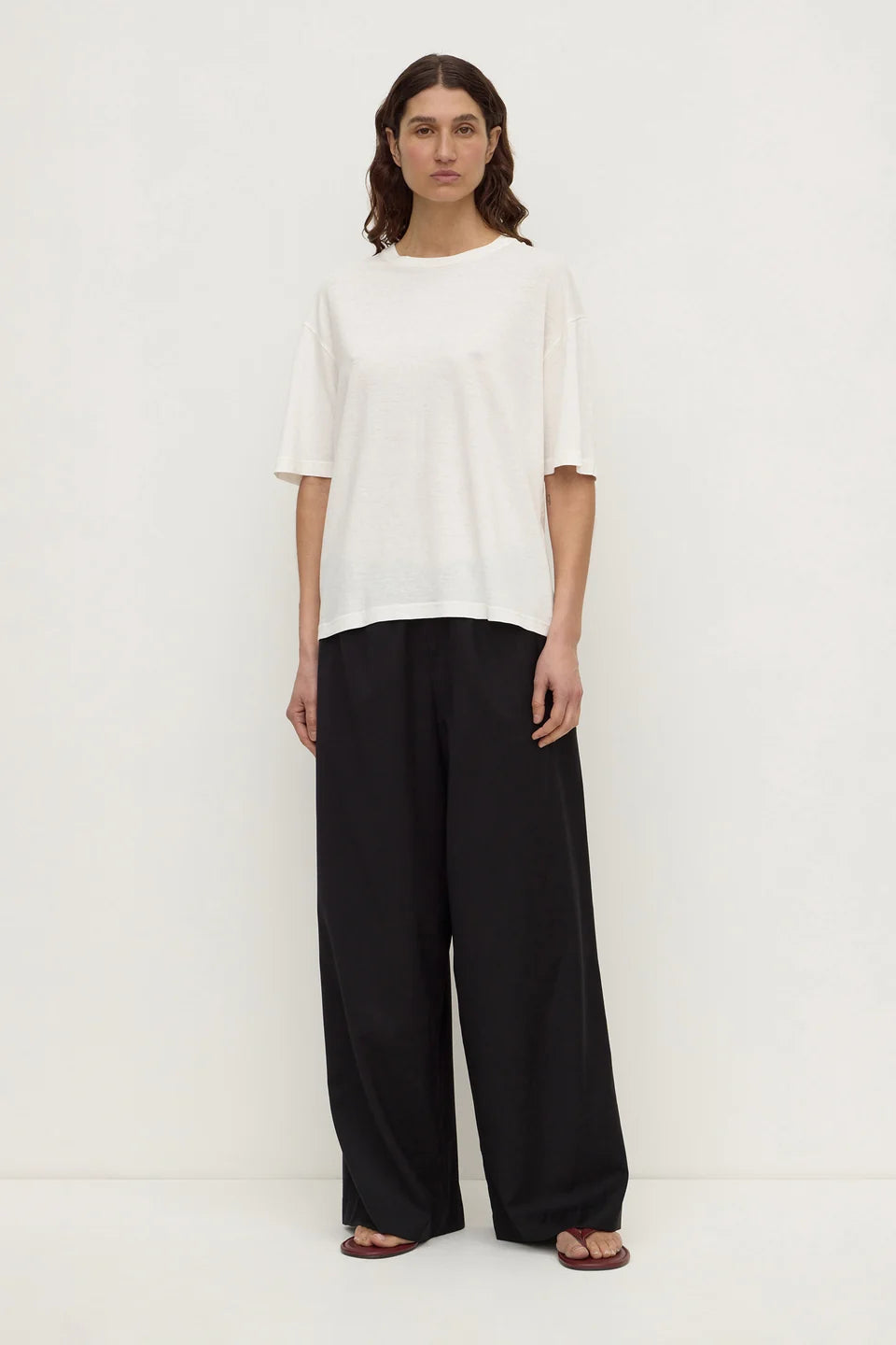 Kira Cotton Hemp Tee White