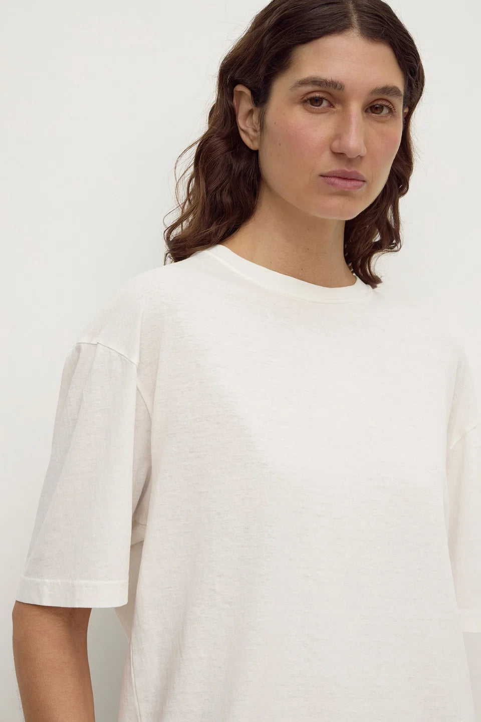 Kira Cotton Hemp Tee White