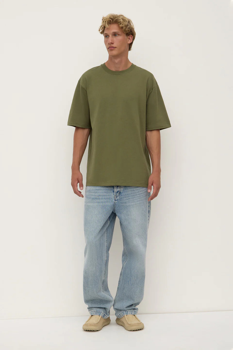 Knox Oversized Tee Chive