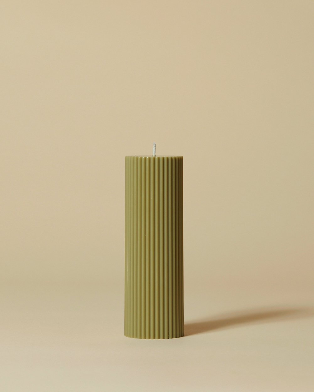 GiGi Pillar Candle Olive