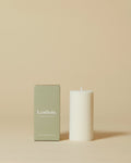 GIGI Mini Pillar Candle White