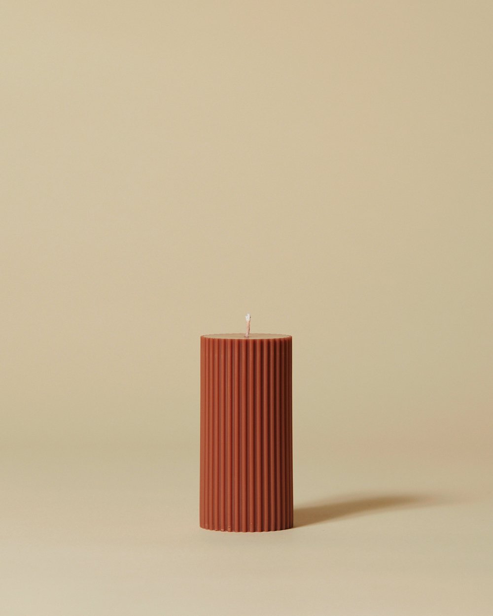 GiGi Mini Pillar Candle Mahogany