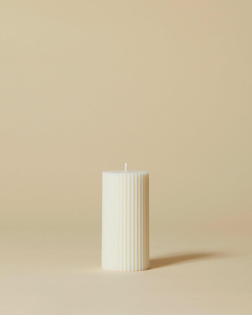 GIGI Mini Pillar Candle White