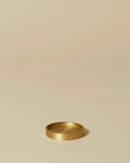 Slim Brass Candle Holder