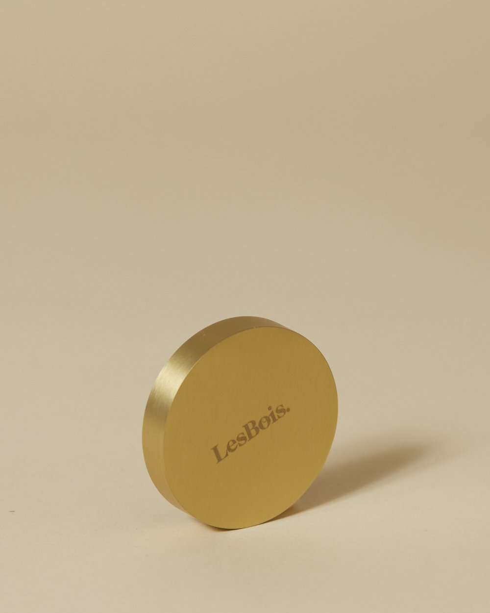 Slim Brass Candle Holder
