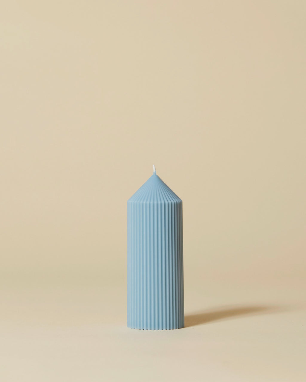 Yuki Pillar Candle Steele