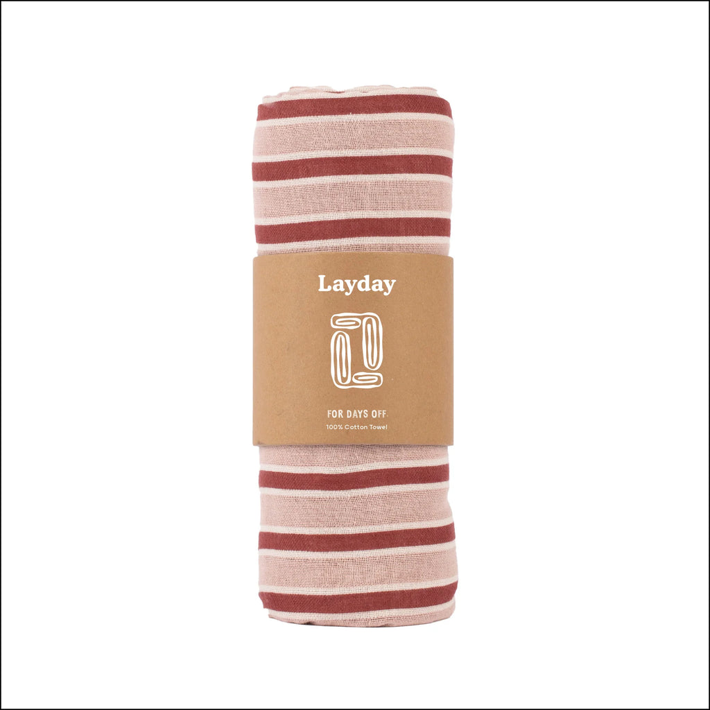 Laguna Pink Sand & Cherry Towel
