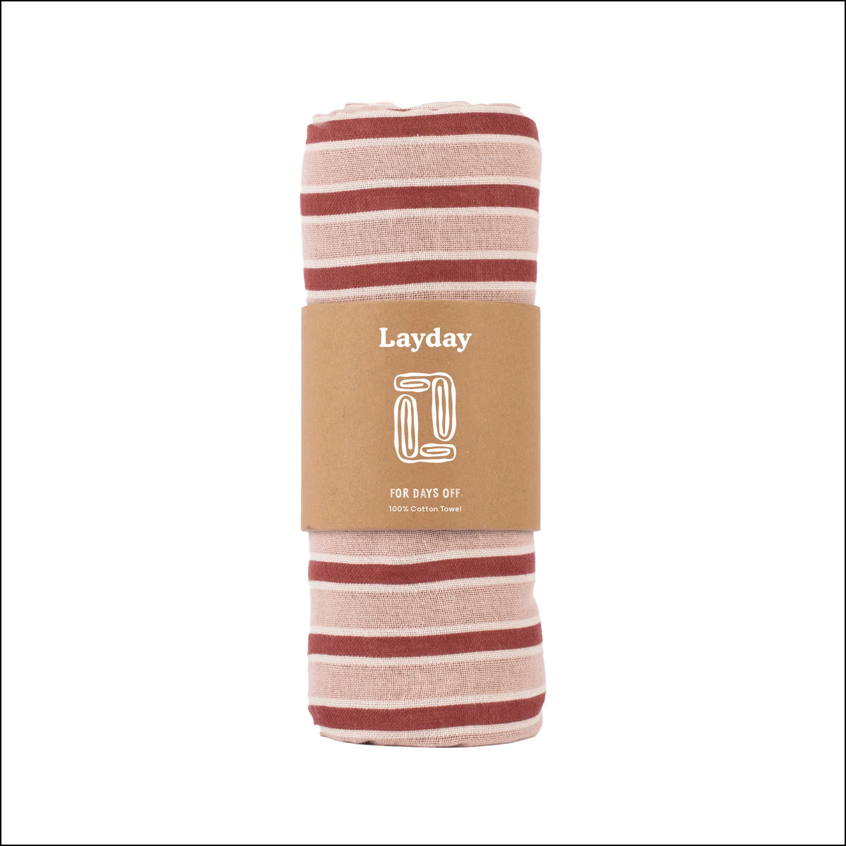 Laguna Pink Sand & Cherry Towel